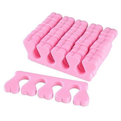 Разделитель пальцев ног BeautyPro для педикюра 100 пар розовые