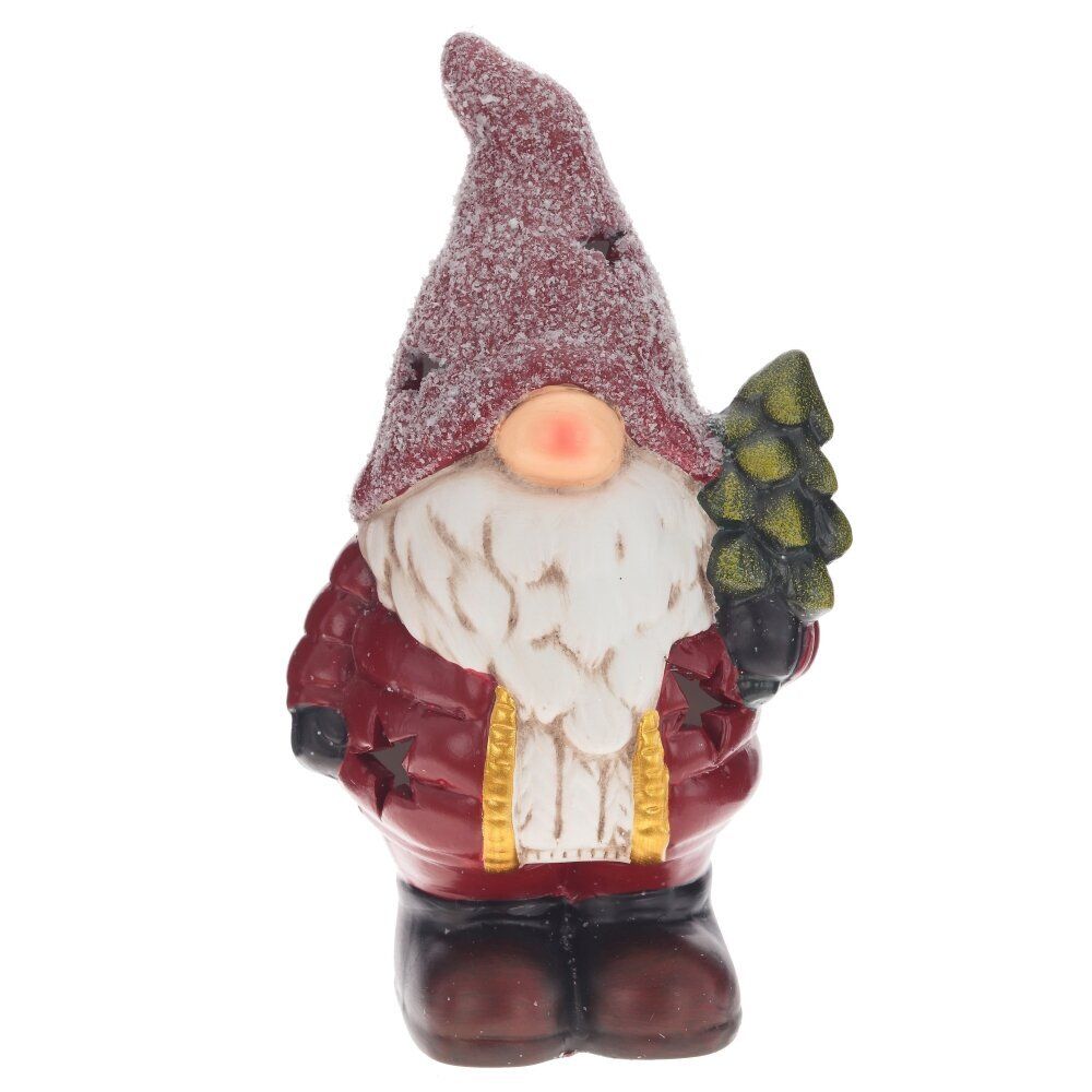 GAEM Фигурка декоративная с подсветкой "Гном", L12 W9 H21 см, (2хLR44), 2в.