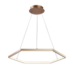 Подвесная светодиодная люстра Favourite Hexagon 2103-6P