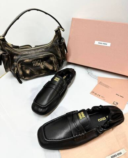 Балетки MIU MIU