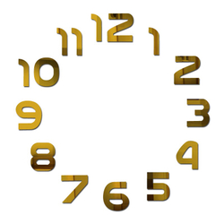 Комплект элементов для 3D часов/ Модель D2