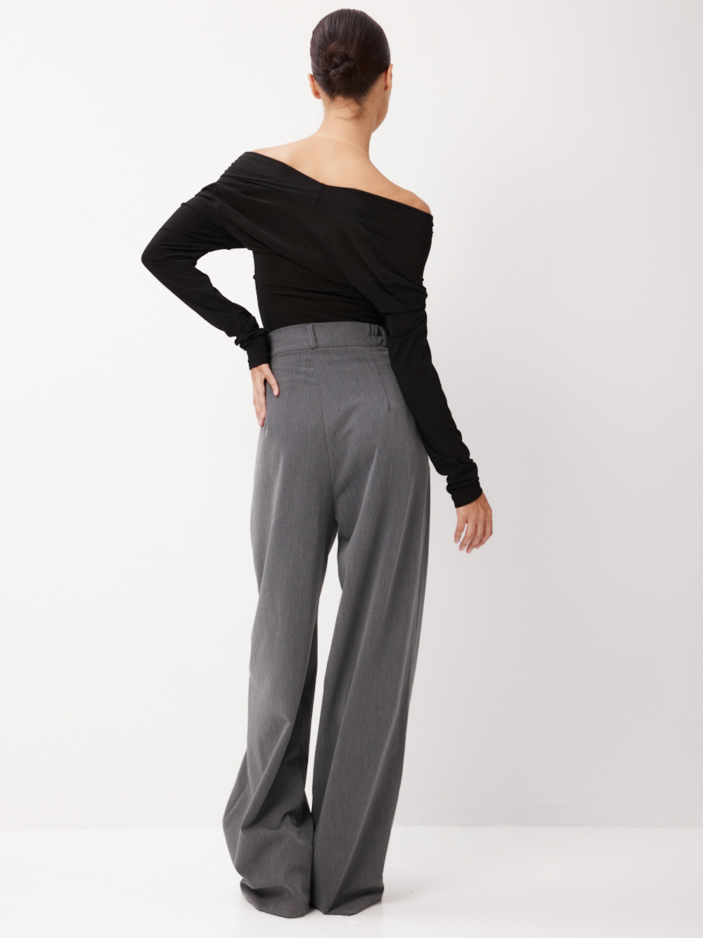 Брюки палаццо классические