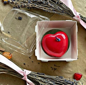 Упаковка Эко призма 15х15х8 см Белая