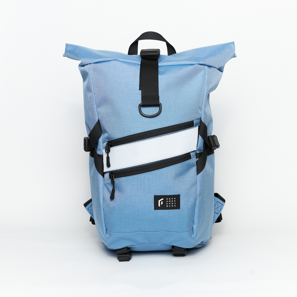Рюкзак Technic Rolltop M голубой индиго