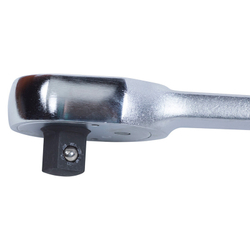 KING TONY (4779-10BR) Трещотка 1/2", 250 мм, 32 зубца, флажковая, удлиняемая