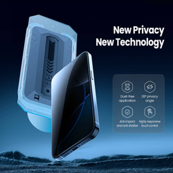 Защитное стекло Nillkin Guardian Full Антишпион для iPhone 16 Pro