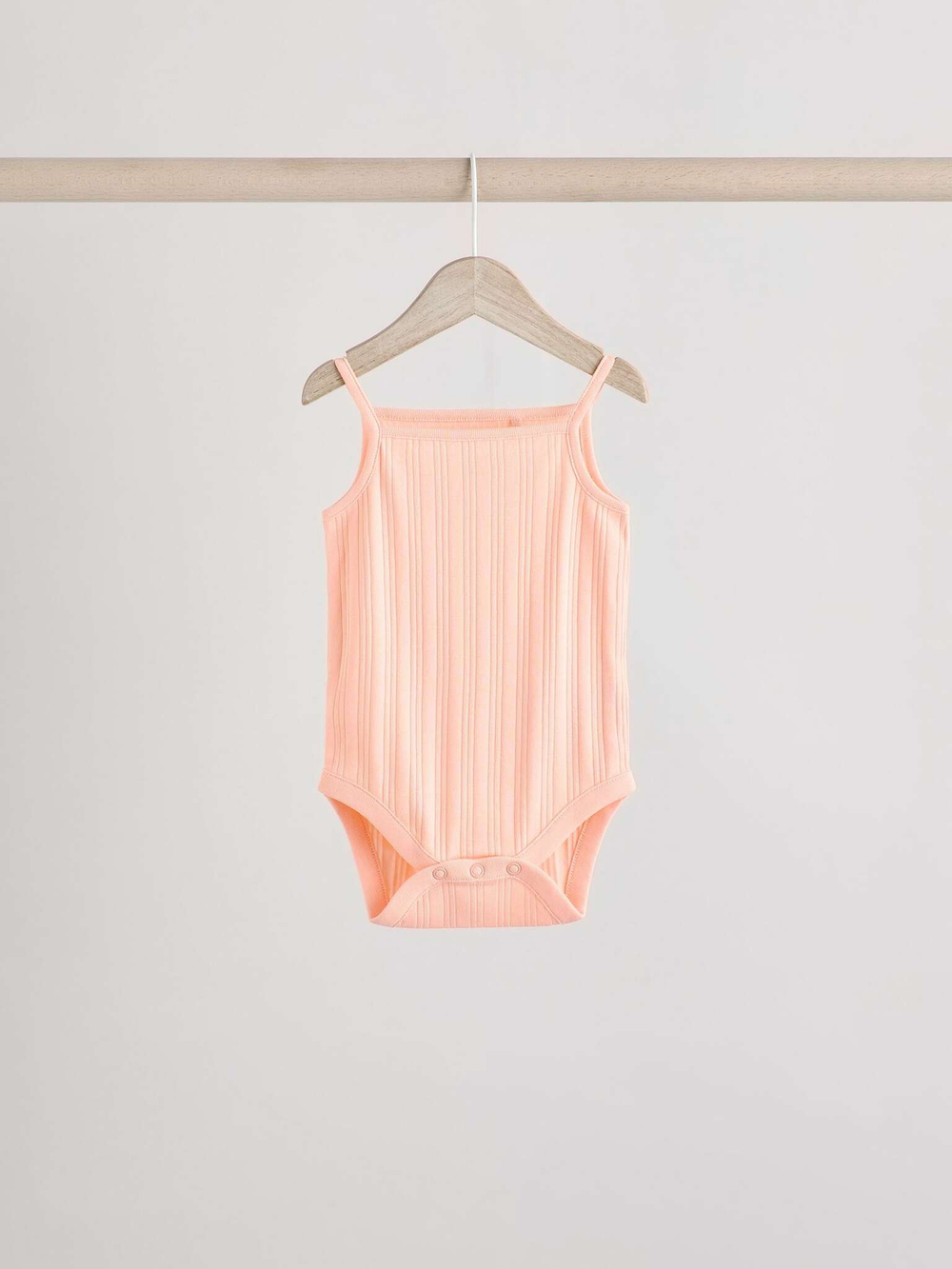 Боди без рукавов для малышей Next E19-734, 5 шт., Сиреневый, Розовый, Мятный, Светло-желтый