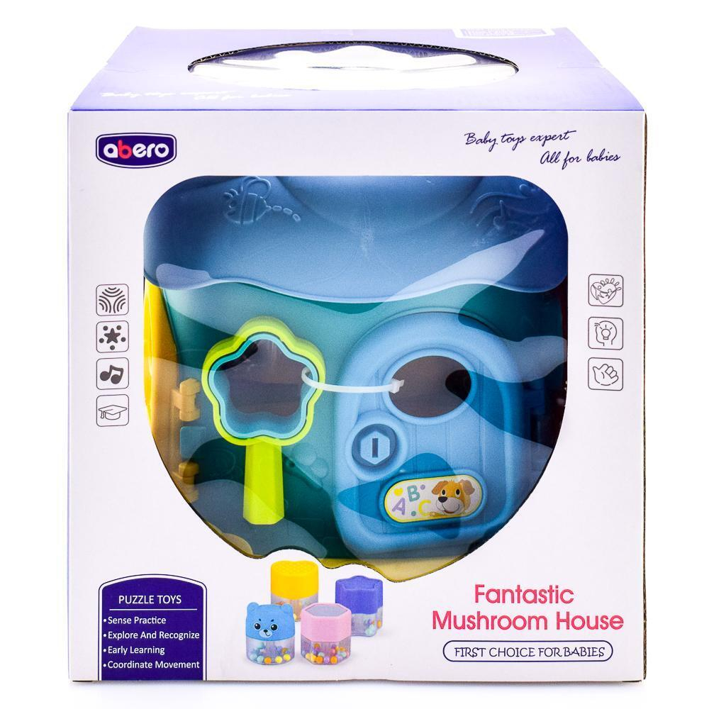 Развивающая игрушкадля малышей Грибок, коробка QX-91171E