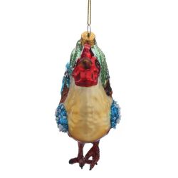 GAEM Украшение новогоднее "Петух", L8,5 W5,5 H12,5 см