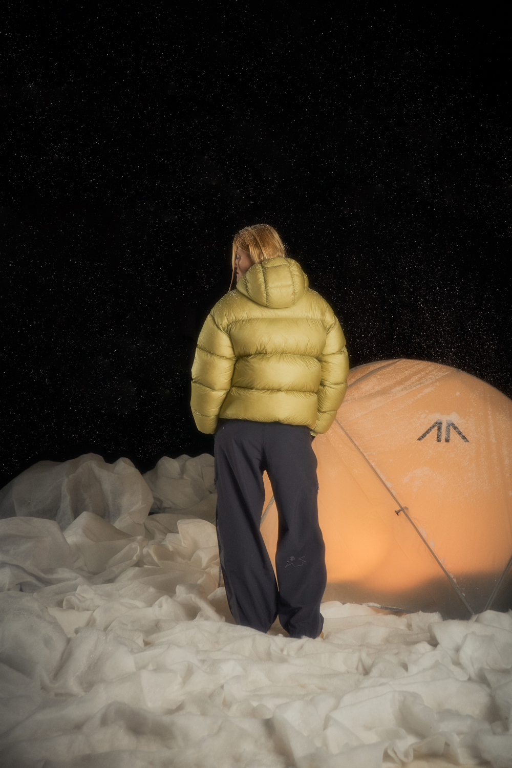 Куртка Called a Garment Puffer Fish Down Jacket "Citron"