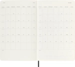 Еженедельник Moleskine (DSB12WN3) Classic Soft WKNT Large 130х210мм 144стр. мягкая обложка черный