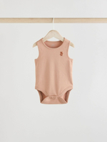 Боди без рукавов для малышей Next E57-853, 5 шт., Бежевый, Голубой, Мятный