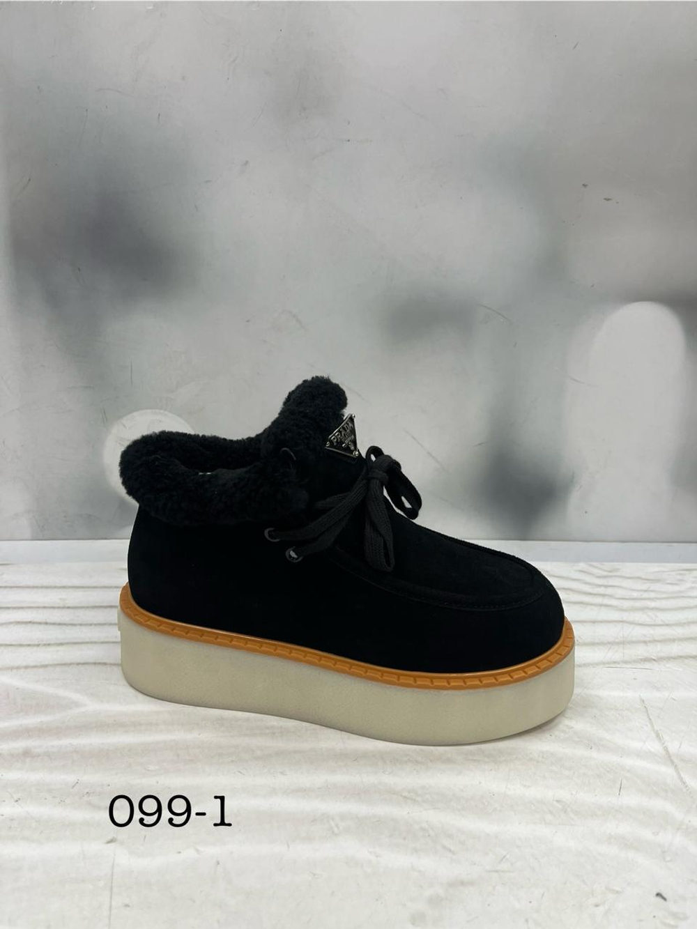 Ботинки зима нат. замша по 8 пар (36-41)р./ 099-1