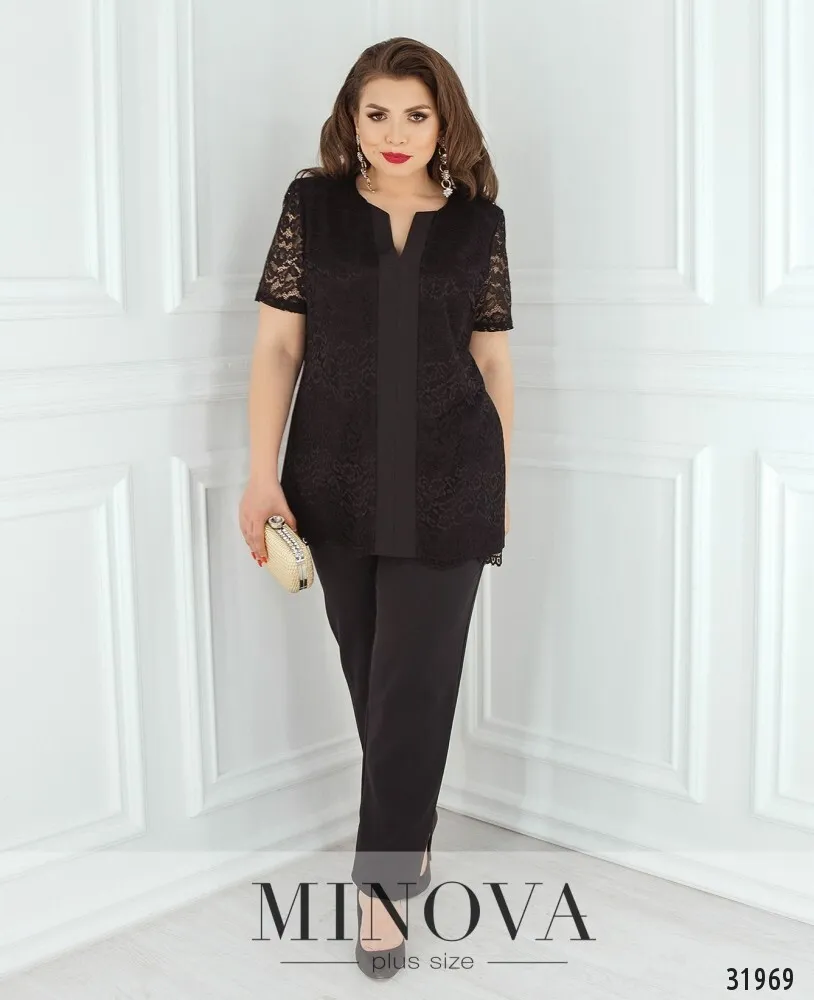 Костюм 353-черный Minova