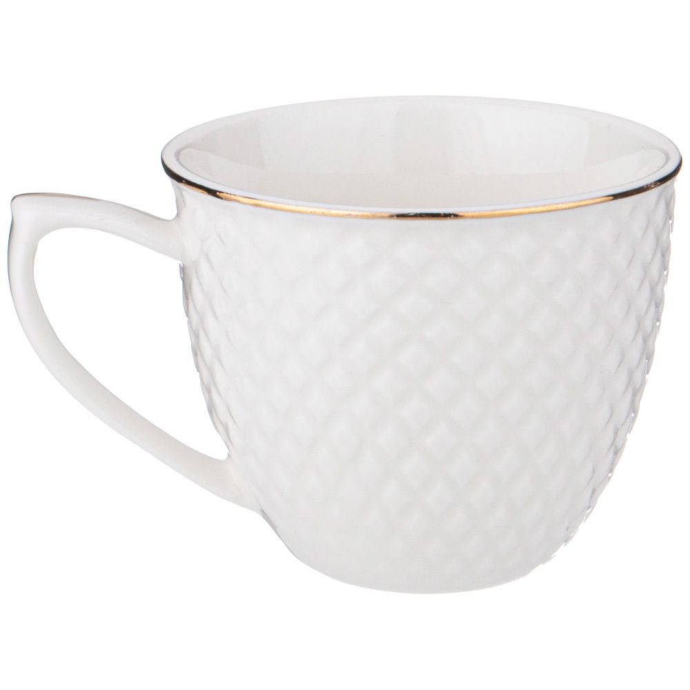 КОФЕЙНЫЙ НАБОР LEFARD "ДИАМАНД ГОЛД" НА 6 ПЕР. 12 ПР. 90 МЛ (КОР=12НАБ.)