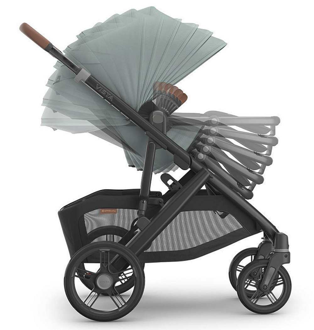 Коляска для погодок UPPAbaby Vista V3 2 в 1 (2 прогулочных блока и люлька) Kenzi