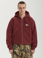 Мужская Толстовка Basic Stussy Zip