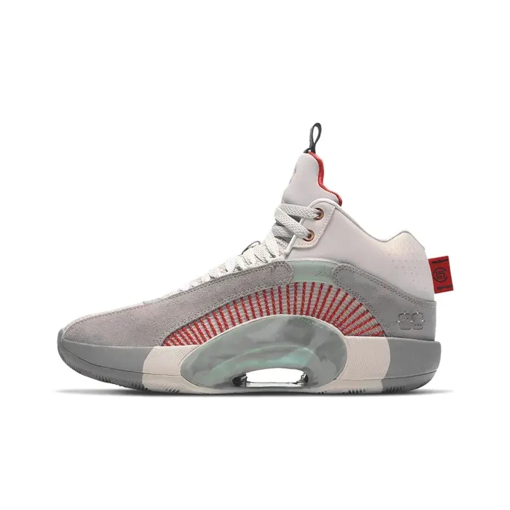 Кроссовки CLOT x Air Jordan 35 'Sepia Stone' DD9322-200