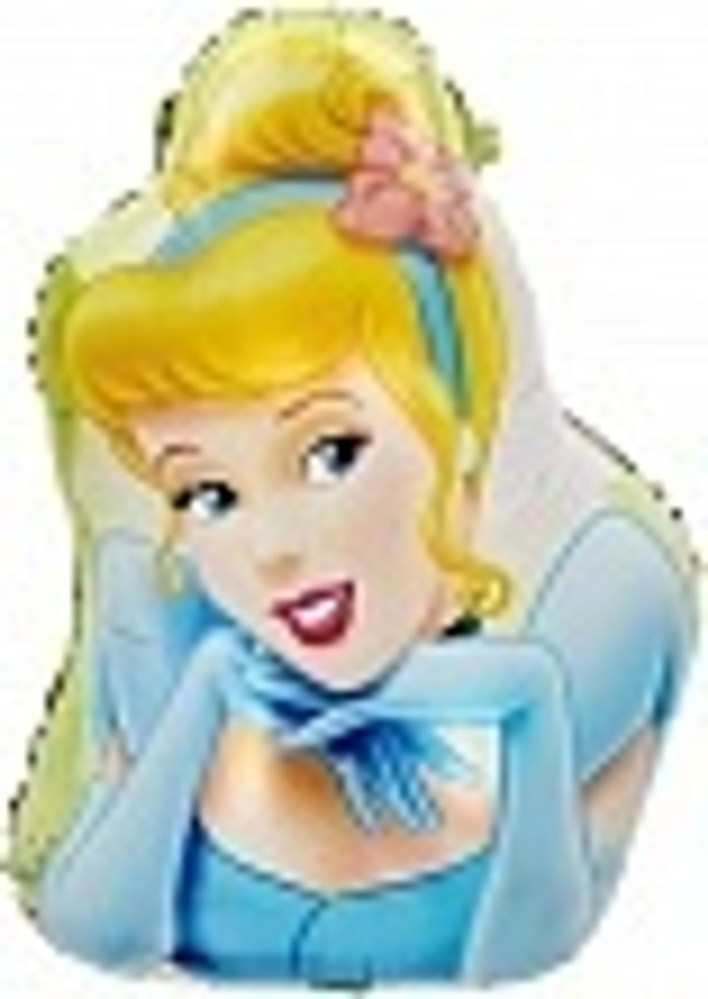 Шар (26""/66 см) Фигура, Принцесса Золушка, 1 шт. Б140 Б141 В152 В154