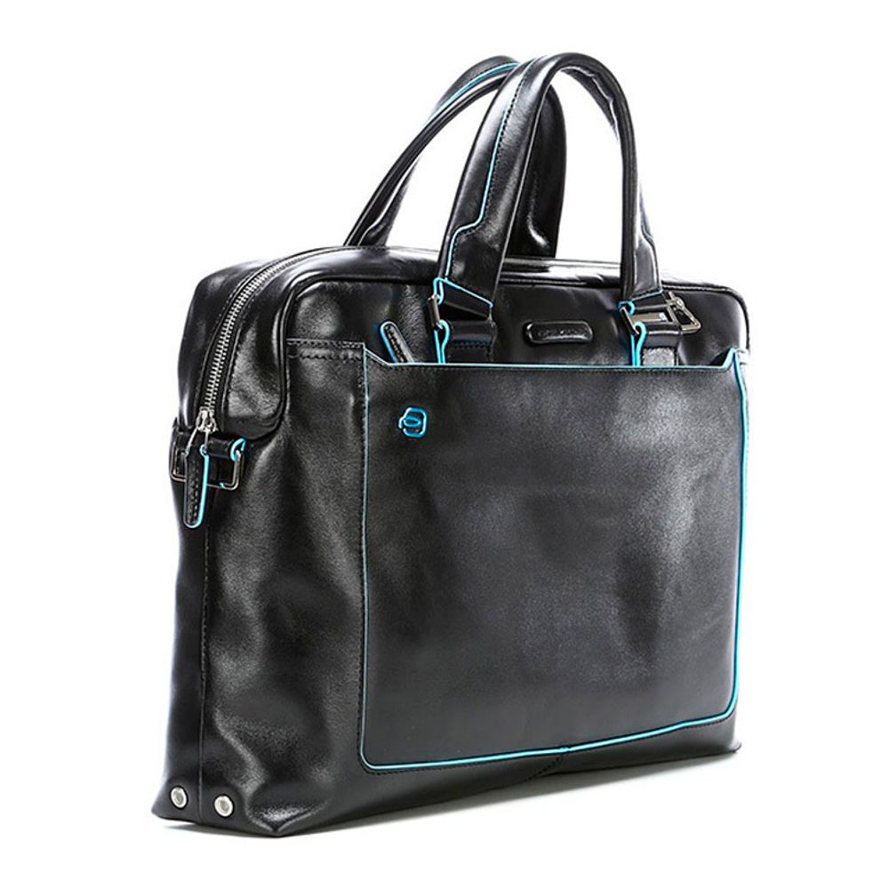 Сумка Piquadro Blue Square черная телячья кожа (CA3335B2/N) 1