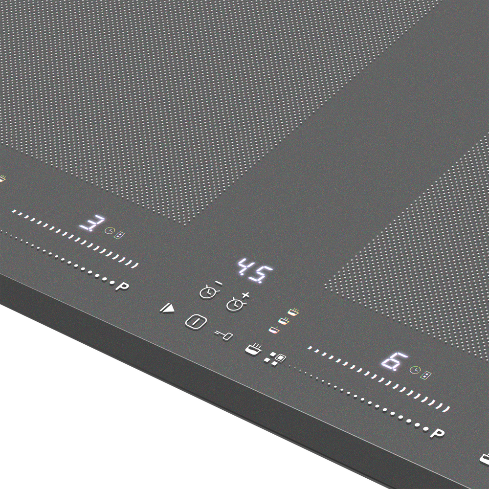 Индукционная варочная панель с двумя Flex Zone и Booster MAUNFELD CVI594SF2DGR Inverter