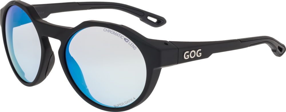 Спортивные очки GOG Manaslu / Matt Black / Photochromic Blue Lens