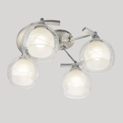 Citilux Буги CL157142 Люстра потолочная Алюминий Хром