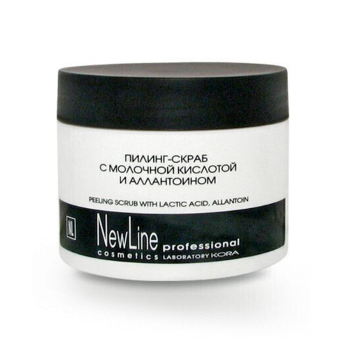 НьюЛАЙН Пилинг-Скраб 300мл с Молоч кис-той+Аллантоин (43686)