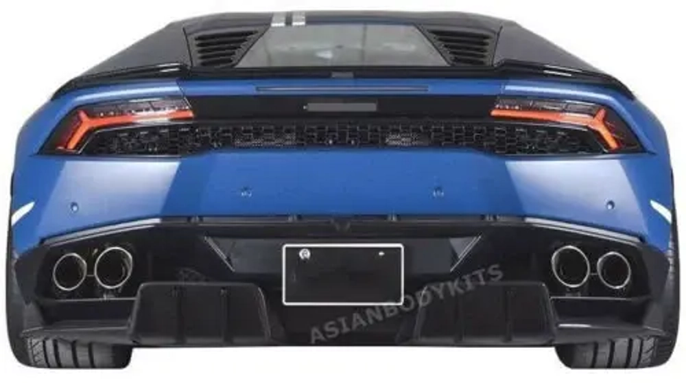 Карбоновый диффузор заднего бампера для Lamborghini Huracan LP610 2013-2016 Ламборгини Хуракан