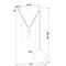Подвесной светильник Freya Impulse FR5221PL-01BS