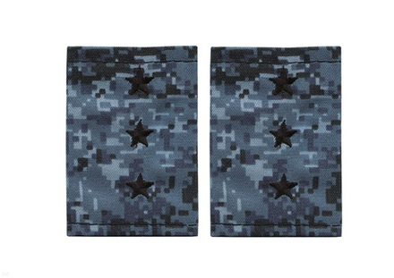 Фальшпогоны серая цифра с вышитыми звездами ст. прапорщик