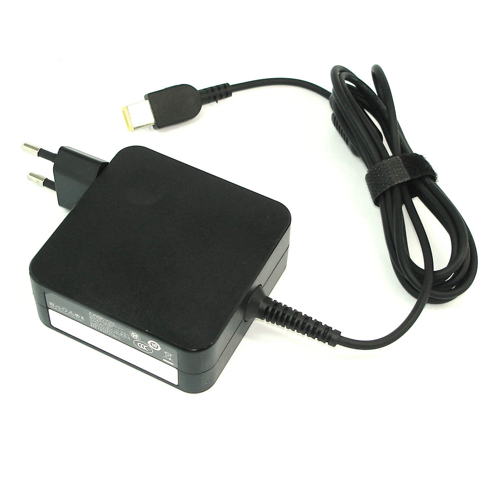 Блок питания (сетевой адаптер) для ноутбуков Lenovo 20V 3.25A 65W Rectangle (прямоугольный) travel