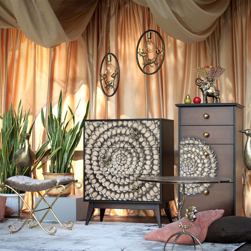 Тумба для обуви Heri 4 Каштан