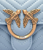 Кожаный кошелек LOVE ONE WALLET C Pinko - голубой(100062 A0GK)