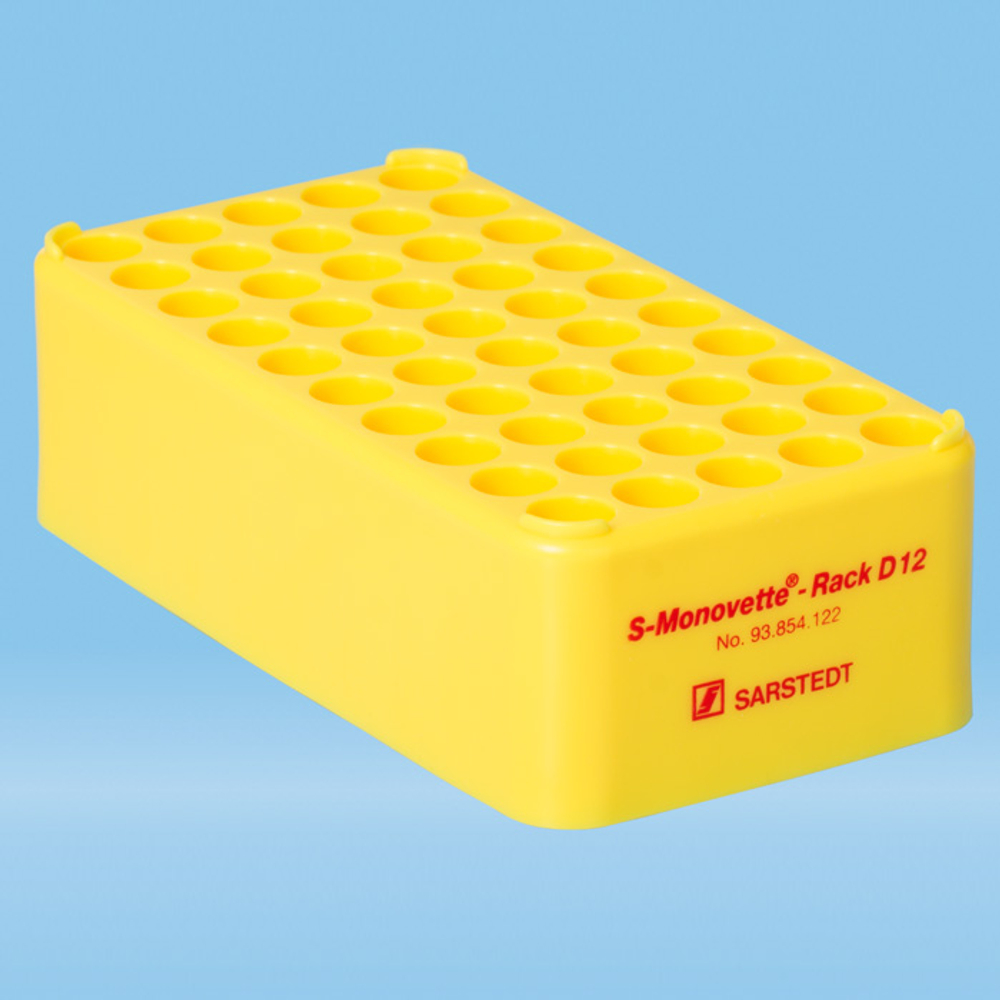 Штатив д/Моноветт 50гн.,диам.12мм, 93.854.122, жёлтый,Sarstedt,1шт.