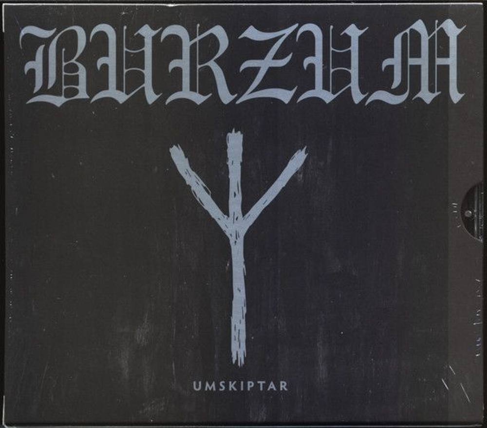 BURZUM Umskiptar SLIP, музыкальный компакт диск, black metal