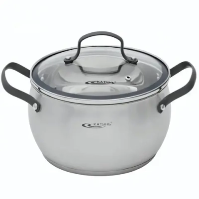 Кастрюля из нержавеющей стали 1,6л «Агата» Катунь