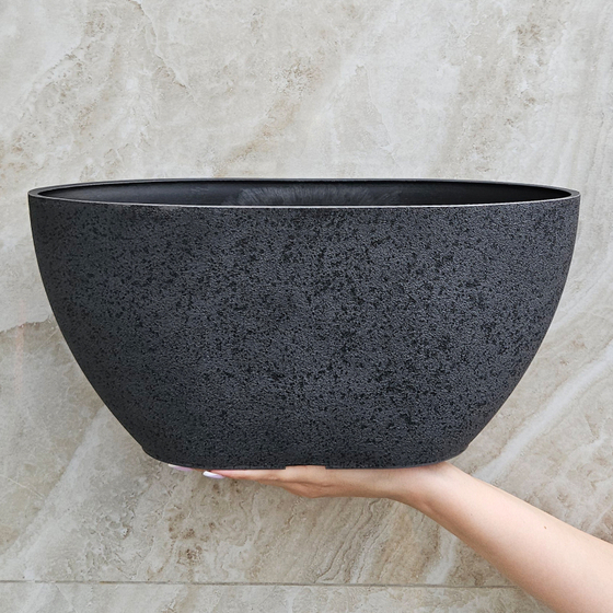 Кашпо Лофт Лодка средняя