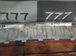 Накладка заднего бампера Mercedes GL (X166) 12-16 Б/У Оригинал A1668840190