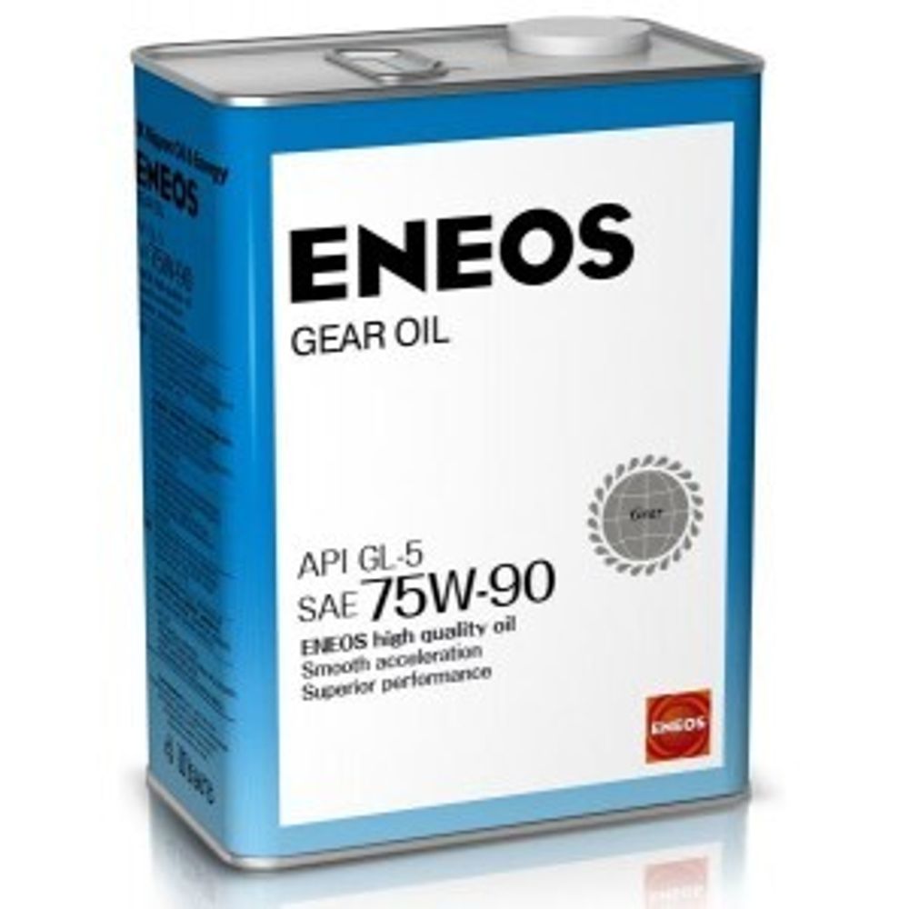 Масло трансмиссионное ENEOS GEAR GL-5 75W90 4л