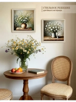 Картина на стену интерьерная на холсте 33*33 см