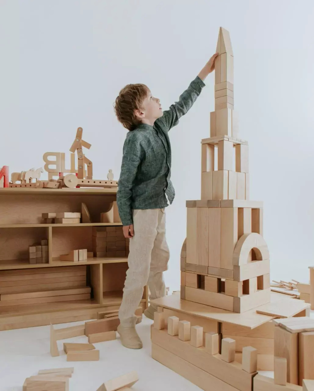 Конструктор Дидактический из дерева