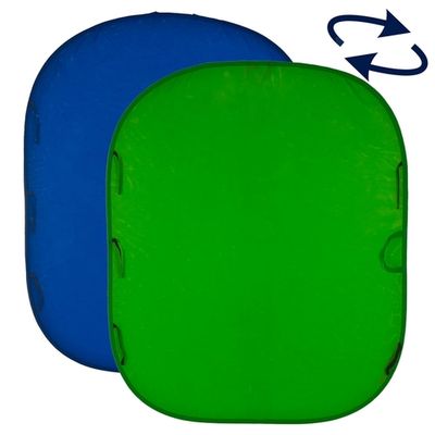 Складной фон Lastolite LC5987 Chromakey Blue/Green 180х210
