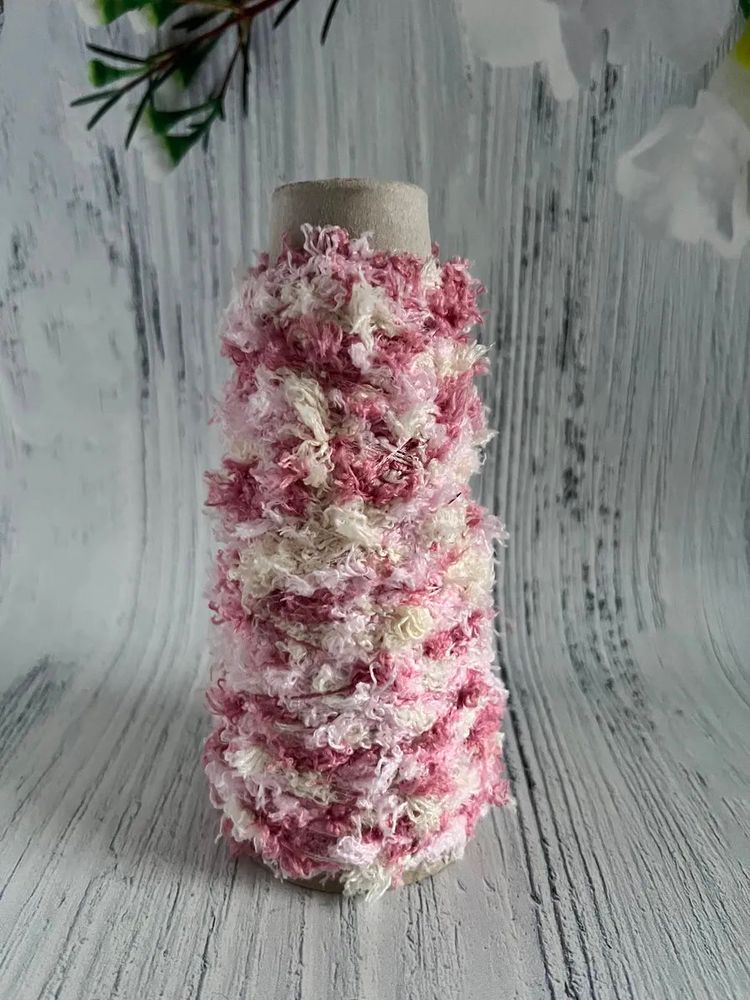 Пряжа Единорог UNICORN мультиколор с шишибриками 50 g