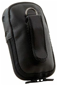 Garmin eTrex 10, 20, 22, 30, 32 чехол натуральная кожа, зажим (02-104)