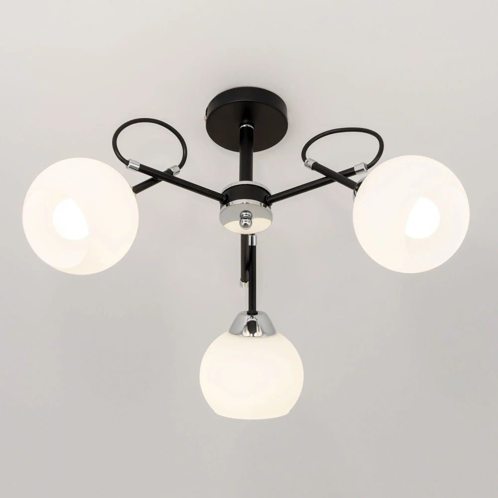 Citilux Стивен CL141231 Люстра потолочная Чёрная