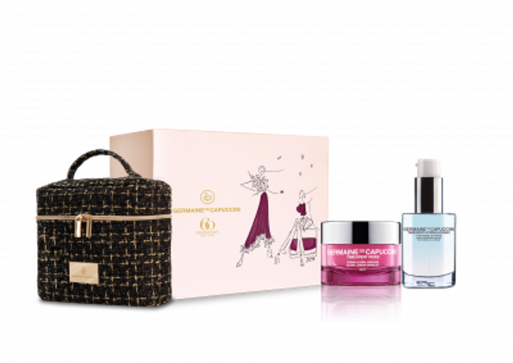 GERMAINE DE CAPUCCINI GOLDEN HOURS TIME TO SHINE SET 7