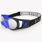 Спортивные очки с диоптриями детские Siols / Indoor Kids / Crystal Black Blue / Small 6-10 лет