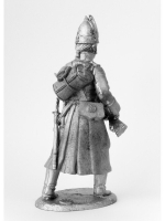 Оловянный солдатик Фузилер гренадерских полков в шинели, 1802-1804 г. г.