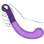 Мощнейший перезаряжаемый вибратор для G-точки Comet II Rechargeable G-Spot Wand (7 режимов) (Цвет: сиреневый и фиолетовый)